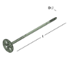 Afbeeldingen van GB Flex-5 plug280 Ø8 Nylon