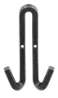 Afbeeldingen van Siro Kapstokhaak metaal - boorafstand 18mm/L 118mm/H 30mm/B 69mm antiek ijzer 