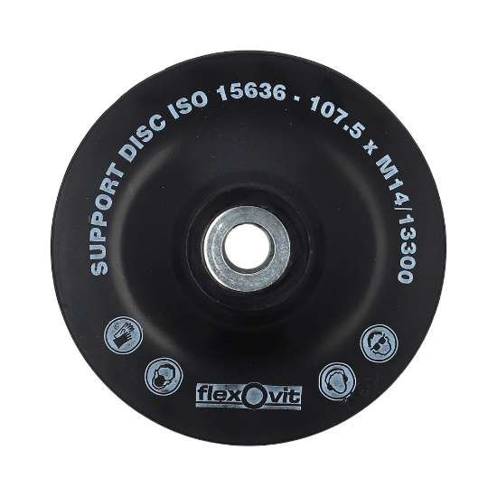 Afbeeldingen van Flexovit Steunschijf Ø115mm M14 - medium hardheid