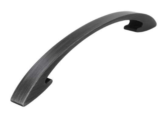 Afbeeldingen van Siro Meubelgreep metaal - boorafstand 160mm/L 189mm/H 34mm/B 15mm antiek ijzer 