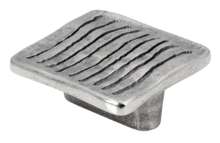 Afbeeldingen van Siro Meubelgreep metaal - boorafstand 32mm/L 54mm/H 23mm/B 54mm antiek zilver 