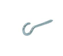 Afbeeldingen van GB Schroefhaak met kleine haak HT4,6 80x14mm Ø4mm verzinkt 