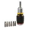 Afbeeldingen van Stanley ratelschroevendraaier FatMax - Stubby 6 bits