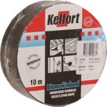 Afbeeldingen van Kelfort Bitumenkimband - 50mm x 10 meter - loodkleur 