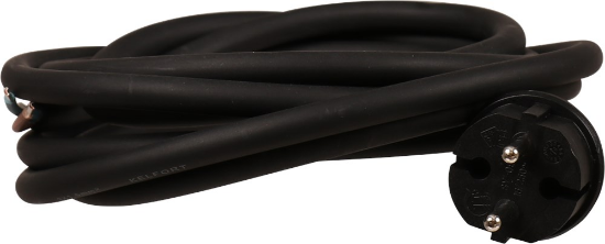 Afbeeldingen van Kelfort Vervangsnoer - 2x1.5mm 3 meter - neopreen kabel 