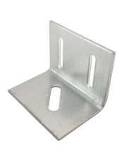 Afbeeldingen van GB hoekanker zwaar - 80x80mm 100x5mm - zink magnesium
