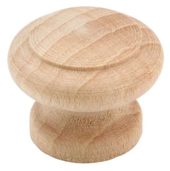 Afbeeldingen van Siro Meubelknop hout - L 35mm/H 29mm/B 35mm beuken 