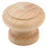 Afbeeldingen van Siro Meubelknop hout - L 35mm/H 29mm/B 35mm beuken 