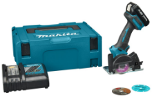 Afbeeldingen van Makita accu doorslijper DMC300RAJ LXT - 76 mm 18V 2x2.0 Ah accu - lader in Mbox