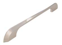 Afbeeldingen van Siro Meubelgreep metaal - boorafstand 224mm/L 267mm/H 28mm/B 8mm RVS effect 