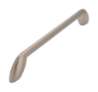 Afbeeldingen van Siro Meubelgreep metaal - boorafstand 160mm/L 192mm/H 30mm/B 12mm RVS effect 
