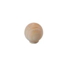 Afbeeldingen van INTERSTEEL Knop bolrond essenhout 8578