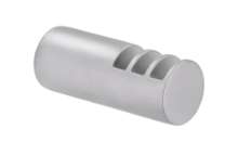 Afbeeldingen van Siro Kapstokhaak metaal - L 16mm/H 40mm/B 16mm chroom mat 