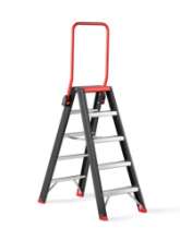 Afbeeldingen van Altrex Industrietrap Taurus - 2x5 treden - aluminium gecoat