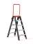 Afbeeldingen van Altrex Industrietrap Taurus - 2x5 treden - aluminium gecoat
