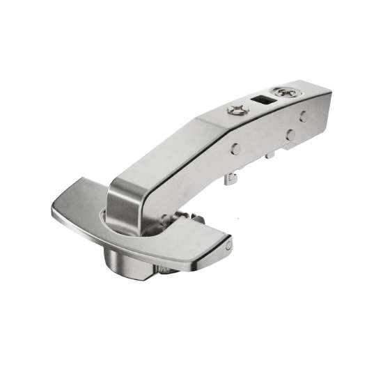 Afbeeldingen van Hettich Sensys hoekscharnier W90 zonder geïntegreerde demping (Sensys 8639 W90), vernikkeld, inliggend, openingshoek 95°, TB-boorbeeld 45 x 9,5 mm, Snelmontage Fix (ø 8 x 6)
