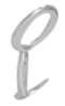 Afbeeldingen van Siro Kapstokhaak metaal - boorafstand 32mm/L 147mm/H 43mm/B 94mm - chroom glanzend 