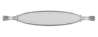 Afbeeldingen van Siro Meubelgreep metaal - boorafstand 128mm/L 138mm/H 27mm/B 23mm chroom glanzend/wit 