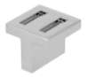 Afbeeldingen van Siro Meubelgreep metaal - boorafstand 16mm/L 30mm/H 25mm/B 30mm - chroom glanzend 