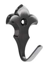 Afbeeldingen van Siro Kapstokhaak metaal - L 46mm/H 27mm/B 29mm antiek ijzer 