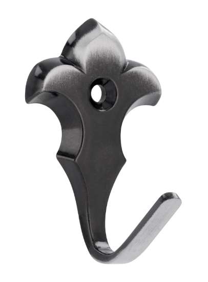 Afbeeldingen van Siro Kapstokhaak metaal - L 46mm/H 27mm/B 29mm antiek ijzer 