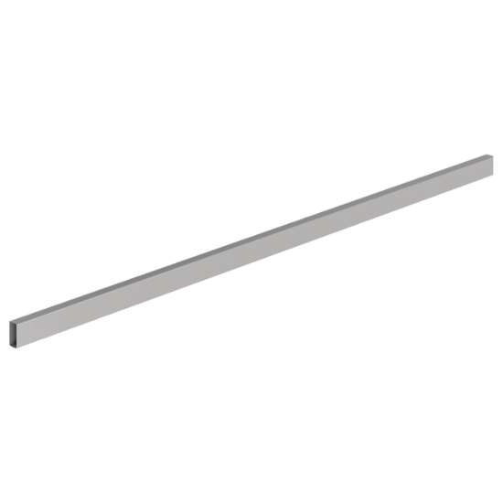 Afbeeldingen van Hettich Dwarsreling, L 2000 mm, zilver