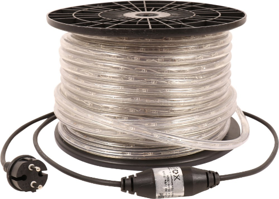 Afbeeldingen van Kelfort lichtslang - 13mm 45 meter - warm wit op rol