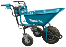 Afbeeldingen van Makita kruiwagen DCU180ZX2 - 18v - met 90liter bak 
