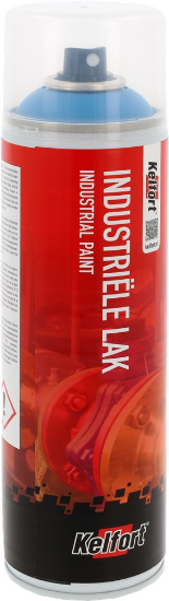 Afbeeldingen van Kelfort spuitverf lichtblauw RAL5012 500ml
