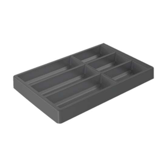Afbeeldingen van Hettich OrgaTray 470, 550 mm, antraciet