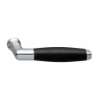 Afbeeldingen van INTERSTEEL Deurkruk Ton 400 chroom mat/ebbenhout 0377