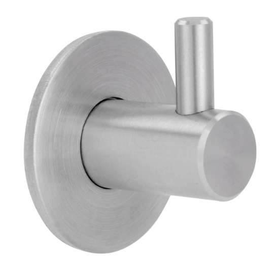 Afbeeldingen van Siro Kapstokhaak metaal - L 38mm/H 27mm/B 35mm RVS 