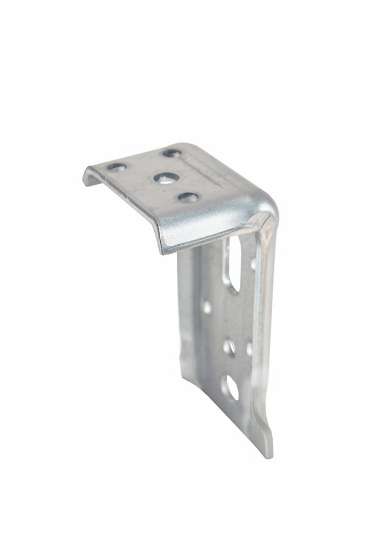 Afbeeldingen van GB XL-hoek - 50x125mm 65x4mm - sendzimir verzinkt