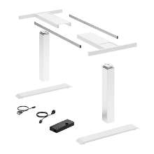 Afbeeldingen van Hettich LegaDrive Systems Tafelonderstelset Basic, wit
