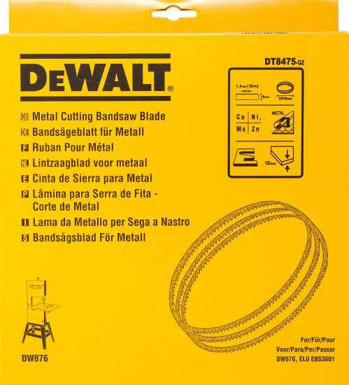 Afbeeldingen van DeWALT Lint-, bandzaag DT8475