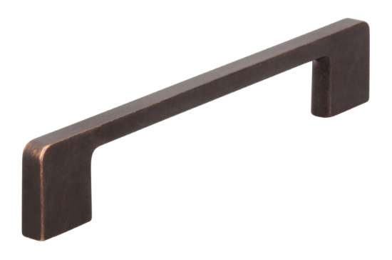Afbeeldingen van Siro Meubelgreep metaal - boorafstand 160mm/L 172mm/H 30mm/B 9mm antiek koper 