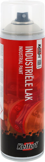 Afbeeldingen van Kelfort spuitverf wit RAL9010 500ml
