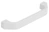 Afbeeldingen van Siro Meubelgreep kunststof - boorafstand 96mm/L 117mm/H 25mm/B 14mm - wit 