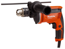 Afbeeldingen van Makita M8103 230V klopboormachine, in doos