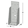 Afbeeldingen van GB Balkdrager GBS-ZL 63x160 1,5 Sendzimir Verzinkt