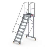 Afbeeldingen van Altrex bordestrap - 9 treden - 60 graden hellingshoek 