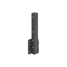 Afbeeldingen van Hettich Achterwandverbinder InnoTech Atira, 176 mm, antraciet, links