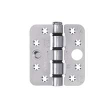 Afbeeldingen van Axa Veiligheids glijlagerscharnier - 3mm 89x80 - rondhoek 