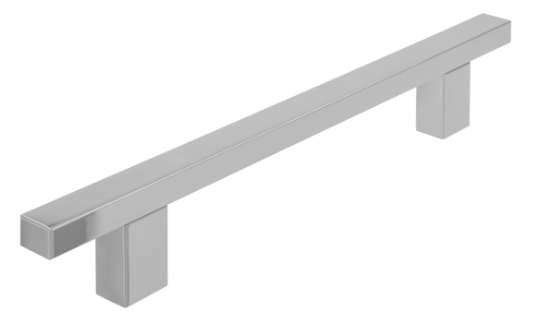 Afbeeldingen van Siro Meubelgreep metaal - boorafstand 128mm/L 186mm/H 29mm/B 10mm chroom glanzend 