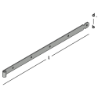Afbeeldingen van GB heng voor pen - Ø16x800mm 40x4mm - RVS 304