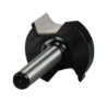 Afbeeldingen van Makita S-profielfrees - Ø25,4x13,5mm radius 6,4mm - schacht Ø6mm 2 beitels