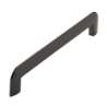 Afbeeldingen van Siro Meubelgreep metaal - boorafstand 160mm/L 182mm/H 33mm/B 8mm zwart chroom glanzend 