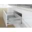 Afbeeldingen van Frontlade Set met Reling H186/94 L500 Zilver