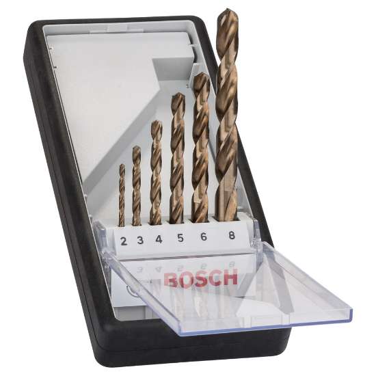 Afbeeldingen van Bosch 6-delige Robust Line metaalborenset HSS-Co