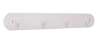 Afbeeldingen van Siro Sleutelhouder kunststof - boorafstand 208mm/L 240mm/H 29mm/B 36mm - wit 